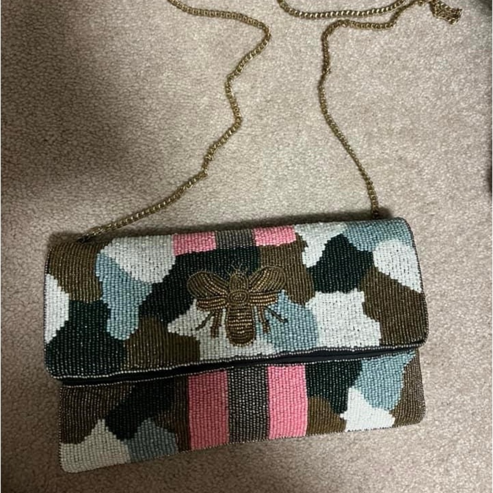 Beaded purse